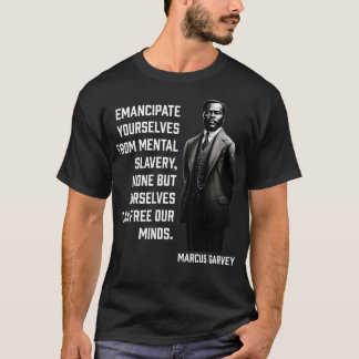 Camiseta Marcus Garvey Emancipa-se do sl mental