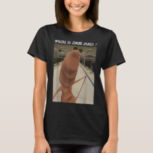 Camiseta Marcus O Verme Onde Está Jimbo James Meme 