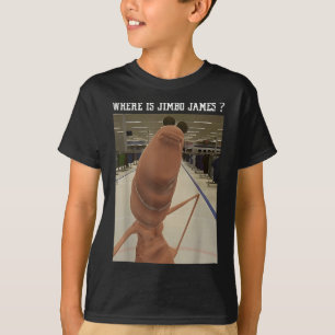Camiseta Marcus O Verme Onde Está o Meme Jimbo James