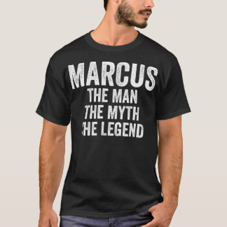Camiseta Marcus The Man The Myth The Legend First Name Mar