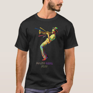 Camiseta Mardi Gras 2022 Festival Jazz Nova Orleans