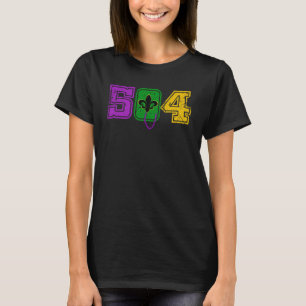 Camiseta Mardi Gras 2023 New Orleans 504 Louisiana Mardi G
