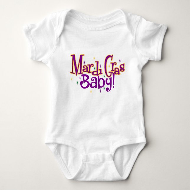 Camiseta Mardi Gras Baby (Frente)