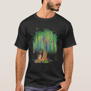 Camiseta Mardi Gras Boxer Bead - Rua Tree Bourbon