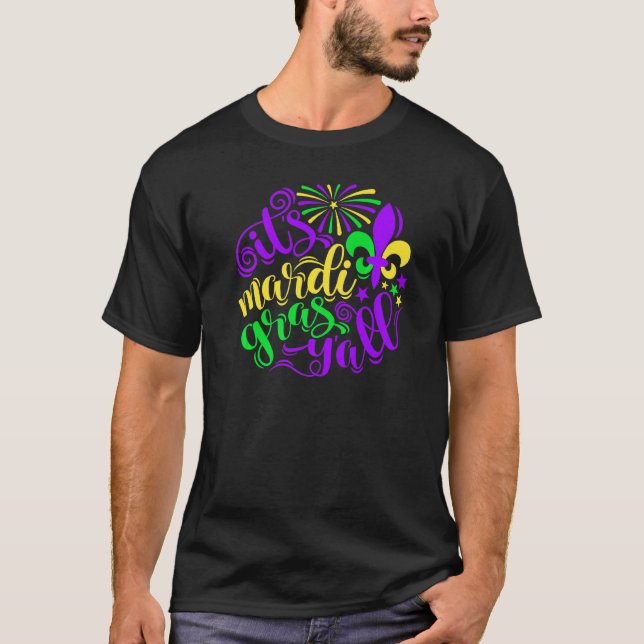 Camiseta Mardi Gras Costume Sua Mardi Gras Y All New Orlean (Frente)