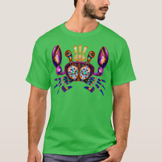 Camiseta Mardi Gras Crab 2 TSirt