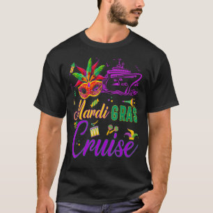 Camiseta Mardi Gras Cruise Carnival Mask Cruise Ship Party