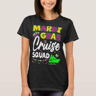 Camiseta Mardi Gras Cruise Mask Cruise Ship Party