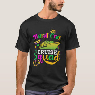 Camiseta Mardi Gras Cruise Mask Cruise Ship Party