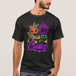 Camiseta Mardi Gras Cruise Mask Cruise Ship Party