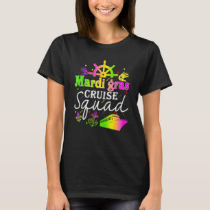 Camiseta Mardi Gras Cruise Squad New Orleans Matando Famil