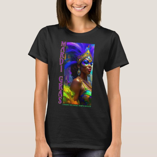 Camiseta Mardi Gras Dancer (Frente)