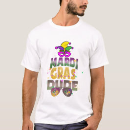 Camiseta Mardi Gras Dude