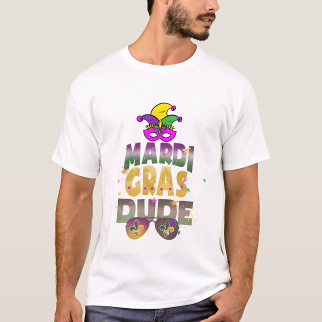 Camiseta Mardi Gras Dude (Frente)