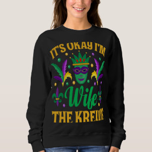 Camiseta Mardi Gras, estou com o Krewe New Orlean