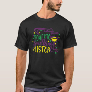 Camiseta Mardi Gras Festival Engraçado Bebendo Me Engana Um