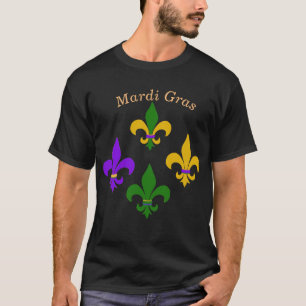 Camiseta Mardi Gras Fleur de Lis
