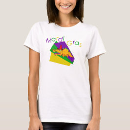 Camiseta Mardi Gras Gator