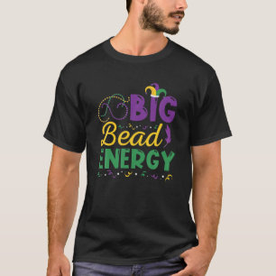 Camiseta Mardi Gras Grande Figurino do Carnaval de Energia