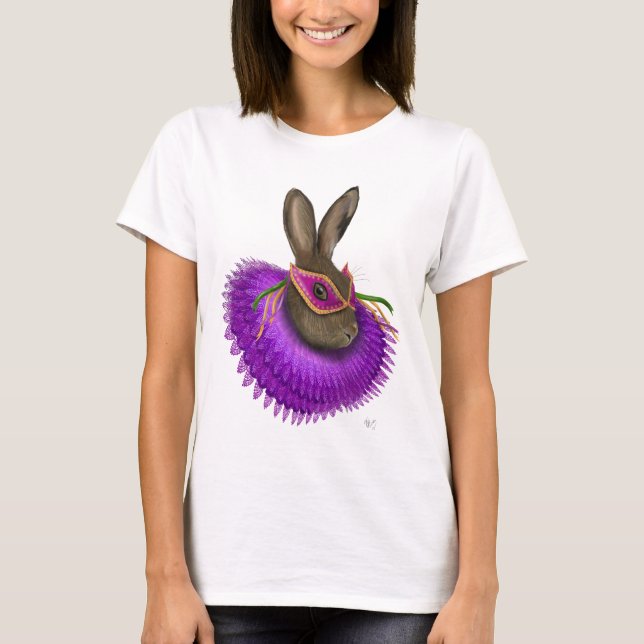 Camiseta Mardi Gras Hare 4 (Frente)