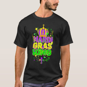 Camiseta Mardi Gras King Crown Carnaval de Carnaval