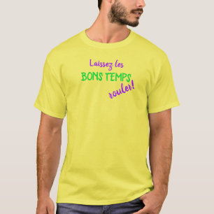 Camiseta Mardi Gras Laissez Les Bons Temps Rouler
