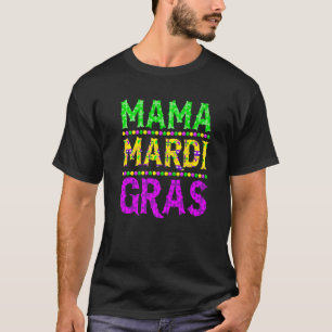 Camiseta Mardi Gras Mama Carnaval Mardi Gras M