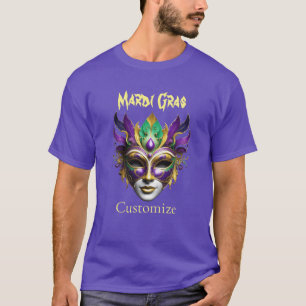 Camiseta Mardi Gras Mask Thunder_Cove