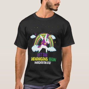 Camiseta Mardi Gras Miçanga Mardi Gras Outfit Deixa Os Shen