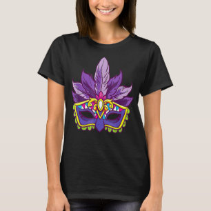 Camiseta Mardi Gras New Orleans, Carnaval de máscara de pen