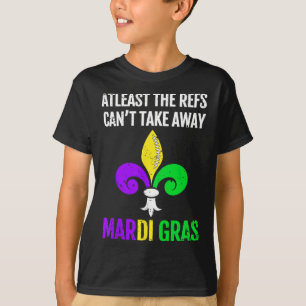 Camiseta Mardi Gras New Orleans Engraçada Pé-De-Foto