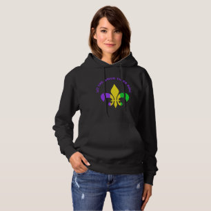 Camiseta Mardi Gras New Orleans Louisiana Fleur-de-Lis