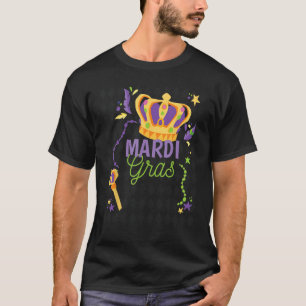 Camiseta Mardi Gras New Orleans & Mobile King Queen Parade