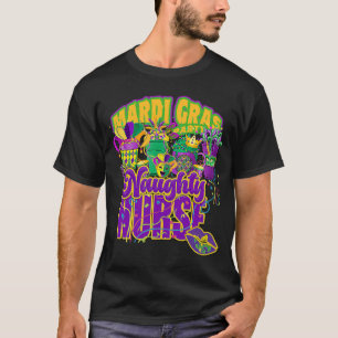 Camiseta Mardi Gras Nurse costume 2023 Jester Louisiana par