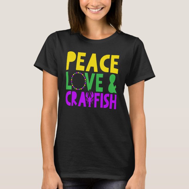 Camiseta Mardi Gras Parade Crawfish Lover Crayfish Lobster_ (Frente)