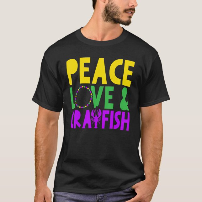 Camiseta Mardi Gras Parade Crawfish Lover Crayfish Lobster_ (Frente)