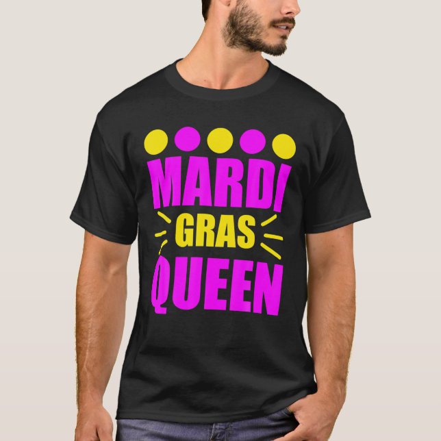 Camiseta Mardi Gras Queen Essential (Frente)