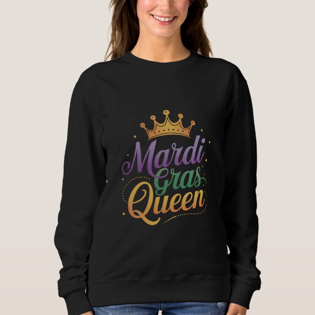 Camiseta Mardi Gras Queen Parade (Frente)