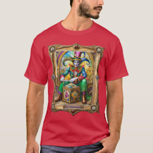 Camiseta Mardi Gras Realm Retratos - O Viajante do Tempo
