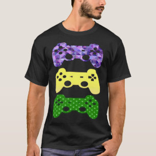 Camiseta Mardi Gras Roupa para Videos games ou jogos