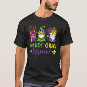 Camiseta Mardi Gras Squad Funny Festival Party Parade With