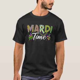 Camiseta Mardi Gras Time Mask Mardi Gras Party Fest Fest