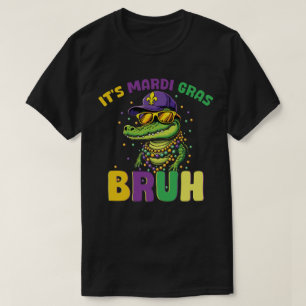 Camiseta Mardigator Mardi Gras Alligator