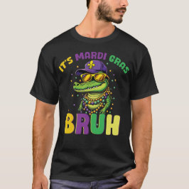 Camiseta Mardigator Mardi Gras Alligator