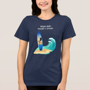 Camiseta "Maré Alta: Orgulho do Surfista" aventura praia oc
