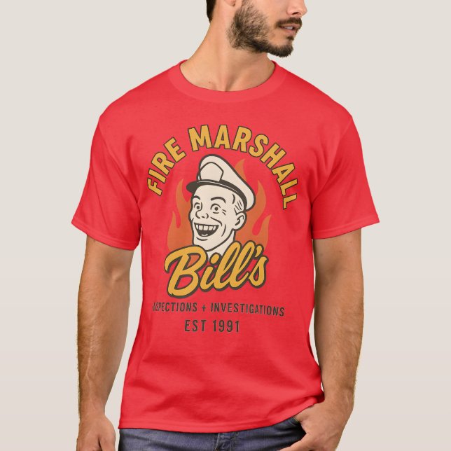 Camiseta Marechal de Fogo Bill (Frente)