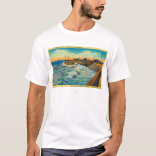 Camiseta Marés altas em PromenadeSeaside, OU