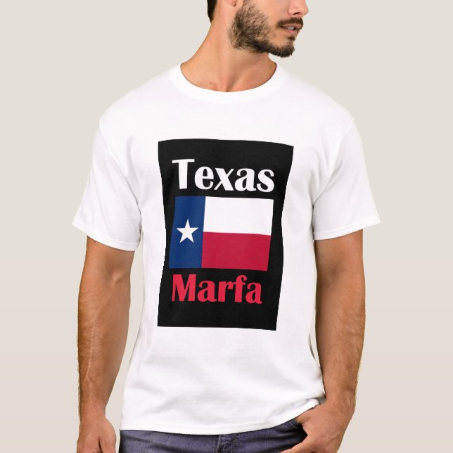Camiseta Marfa TX (Frente)