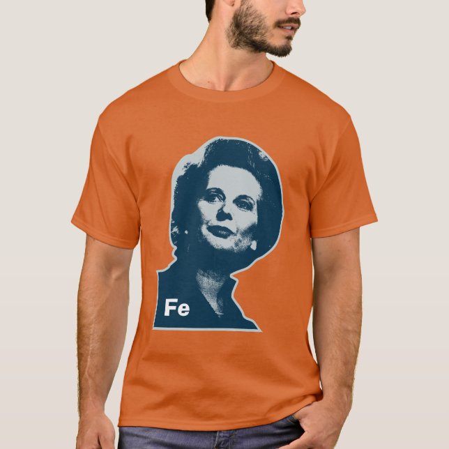 Camiseta Margaret Thatcher Iron FE (Frente)