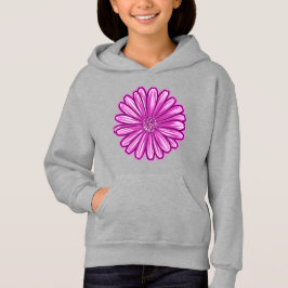 Camiseta Margarida Africana Flor, Ilustração Realista